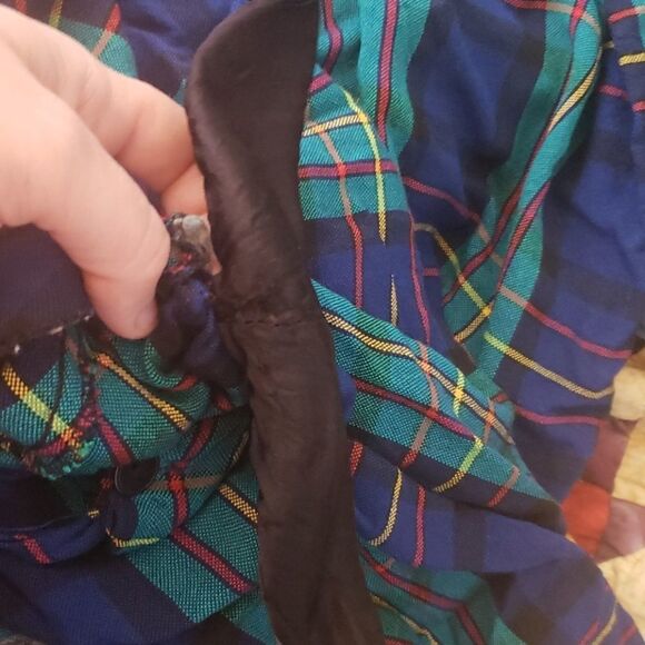 EBI for Brassies New York Plaid Dress Vintage Size 8 - Picture 7 of 7